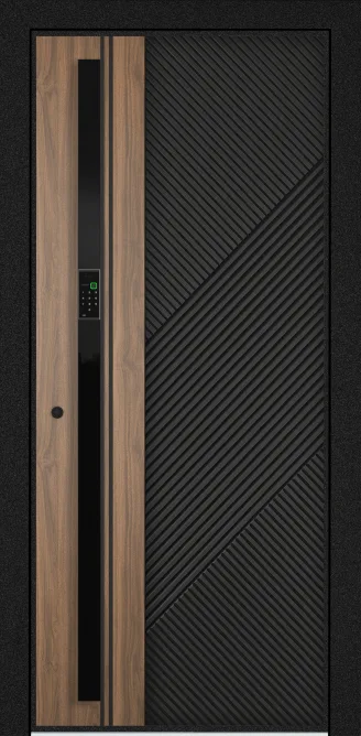 EXPERT PP · SL6-M10 · ПВХ Черная шагрень · РТ Шелк грейдж в интерьере