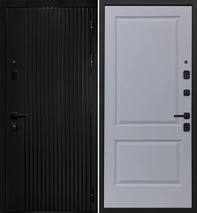 Металлическая дверь ВД- 70 Чёрный 860x2050