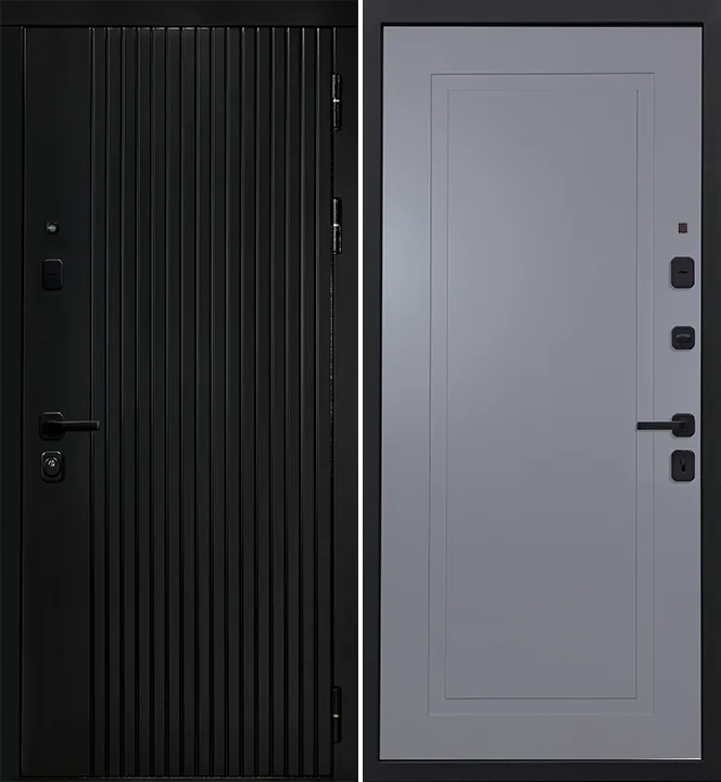 Металлическая дверь ВД- 70 Чёрный 860x2050