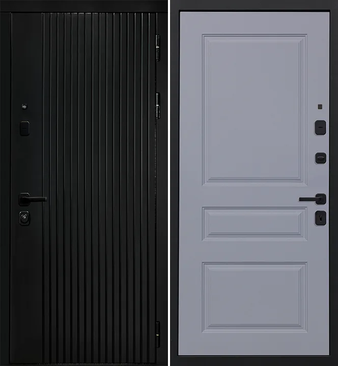 Металлическая дверь ВД- 70 Чёрный 860x2050
