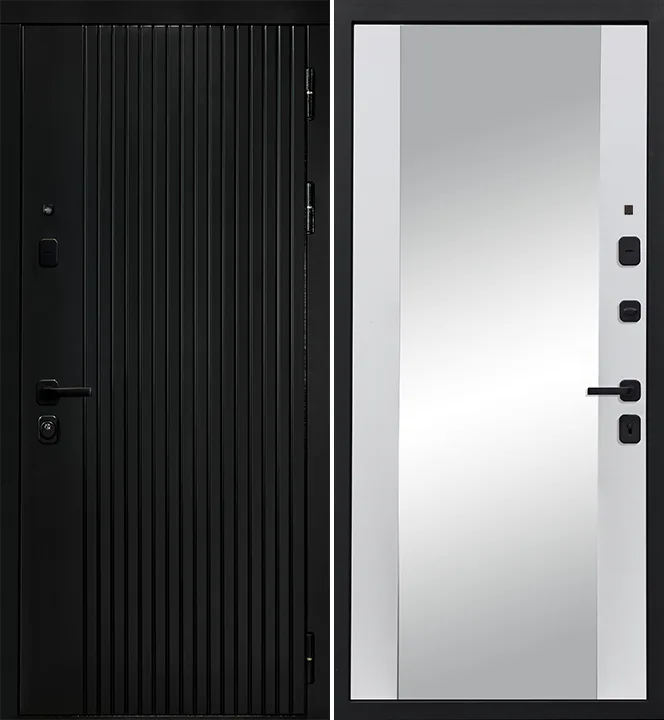 Металлическая дверь ВД- 70 Чёрный 860x2050