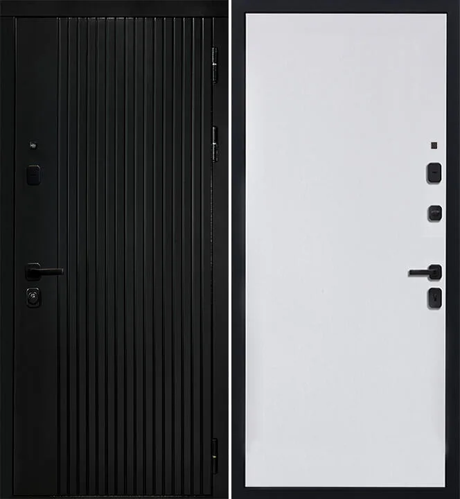 Металлическая дверь ВД- 70 Чёрный 860x2050